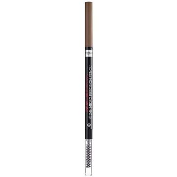 L’Oreal Infaillible Brows Ултра тънък водоустойчив молив за вежди с четка 105 Brunette