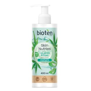 Bioten Skin Nutries Лосион за тяло с органично масло от коноп 400 мл