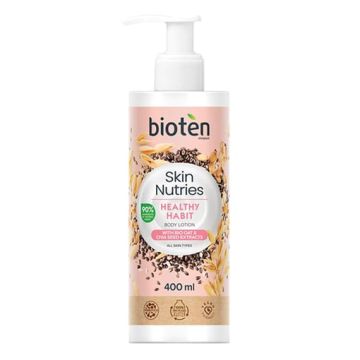 Bioten Skin Nutries Лосион за тяло с органични екстракти от чия и овес 400 мл