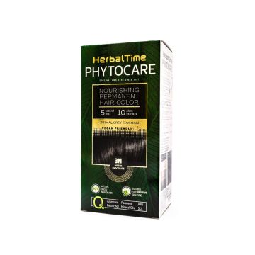 Herbal Time Phytocare Подхранваща трайна боя за коса 3N Горчив шоколад