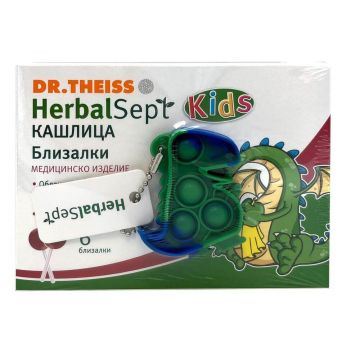 Dr. Theiss HerbalSept Kids Близалки при кашлица х 6 броя + подарък Комплект