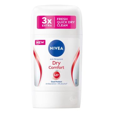 Nivea Dry Comfort Дезодорант стик против изпотяване за жени 50 мл