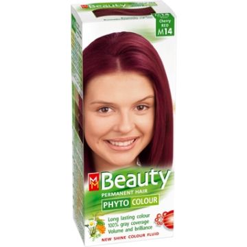 MM Beauty Phyto Colour Трайна фито боя за коса, М14 Вишнево червен