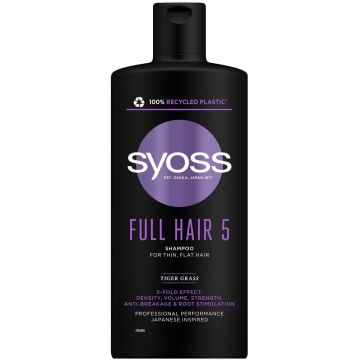 Syoss Full Hair 5 Шампоан за фина и тънка коса 440 мл