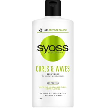 Syoss Curls & Waves Балсам за къдрава и чуплива коса 440 мл 