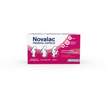 Novalac Prenatal Витамини за бременни х 30 меки капсули