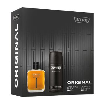 STR8 Original Лосион за след бръснене 50 мл + STR8 Original Дезодорант спрей за мъже 150 мл Комплект