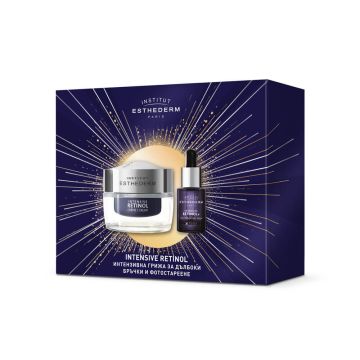 Esthederm Intensive Retinol Крем за лице с ретинол 50 мл + Esthederm Intensive Retinol Серум олио за лице с ретинол 15 мл Комплект