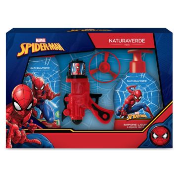 Naturaverde DISNEY Spiderman 2022 Комплект с играчка пистолет с перка