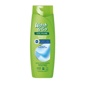 Wash & Go Anti-Dandruff Shampoo Шампоан против сух и мазен пърхот 180 мл