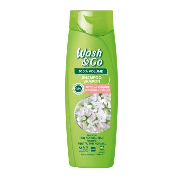 Wash & Go Jasmine Extract Шампоан за нормална коса с екстракт от жасмин 360 мл