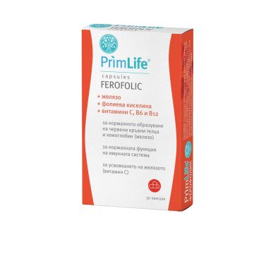Primelife Ferofolic х 30 капсули 