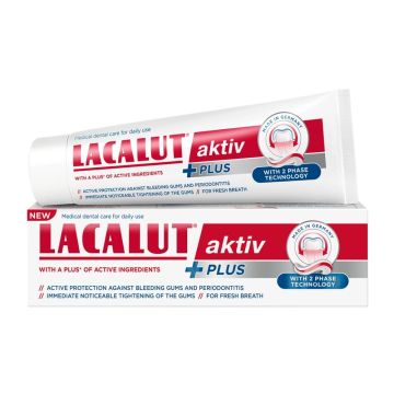 Lacalut Aktiv Plus Паста за зъби 75 мл
