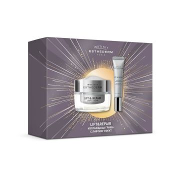 Esthederm Lift & Repair Изглаждащ крем за лице 50 мл + Esthederm Lift & Repair Изглаждащ околоочен крем 15 мл Комплект