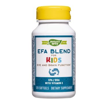 Nature’s Way EFA Blend for Kids рибено масло за деца x 120 софтгел капсули