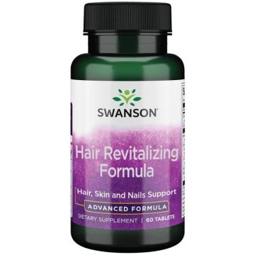 Swanson Advanced Hair Revitalizing Formula Ревитализираща формула за коса х 60 таблетки