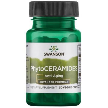Swanson Advanced PhytoCERAMIDES Фито Серамиди 30 мг х 30 капсули