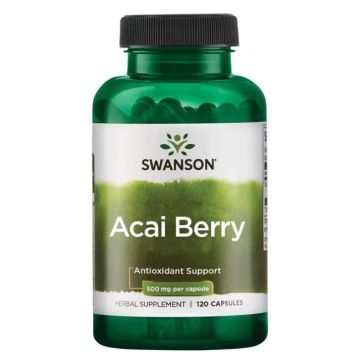 Swanson Acai Berry Акай бери 500 мг х 120 капсули