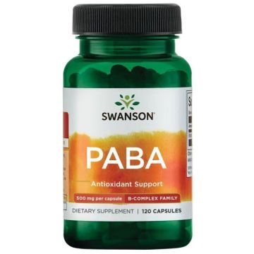 Swanson PABA 500 мг х 120 капсули