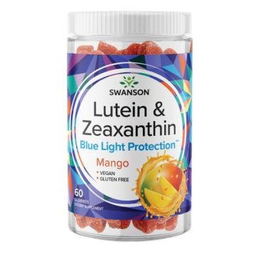 Swanson Lutein & Zeaxanthin Gummies - Mango Лутейн и Заексантин - манго х 60 дъвчащи таблетки