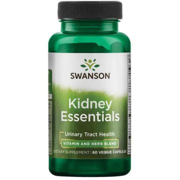 Swanson Kidney Essentials Добавка за здравето на бъбреците х 60 капсули