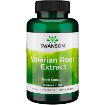 Swanson Valerian Root Extract - Standardized Екстракт от корен на валериана - стандартизиран х 120 капсули