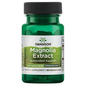 Swanson Magnolia Extract - Standardized Екстракт от магнолия – стандартизиран 200 мг x 30 капсули