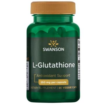 Swanson L-Glutathione Л-глутатион 500 мг х 60 капсули