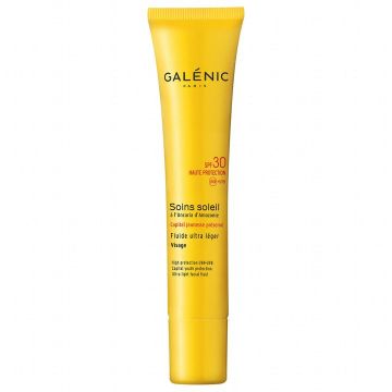 Galenic Soins Soleil SPF30 Слънцезащитен ултра-лек флуид за лице 40 мл