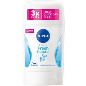 Nivea Fresh Natural Дезодорант стик против изпотяване за жени 50 мл