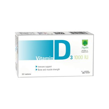 Vitamin D3 1000 IU х 30 таблетки Magnalabs