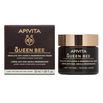 Apivita Queen Bee Регенериращ дневен лек крем за лице против стареене 50 мл