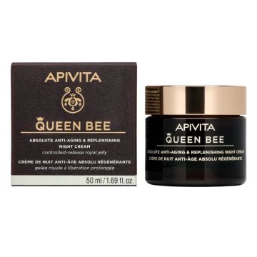 Apivita Queen Bee Възстановяващ нощен крем против стареене 50 мл
