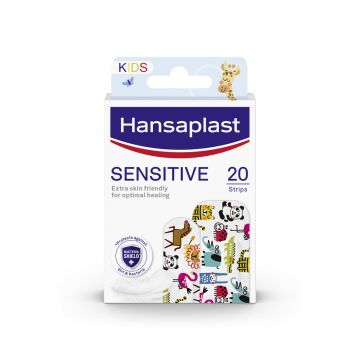 Hansaplast Sensitive пластири с животни 20 бр