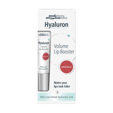 Medipharma Hyaluron Обемен филър за устни с хиалурон и цвят Marsala 7 мл