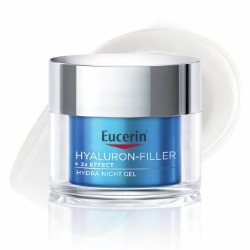 Eucerin Hyaluron-Filler Ultra Light Ултра лек хидратиращ нощен крем за всеки тип кожа 50 мл