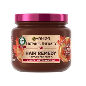 Garnier Botanic Therapy Maple Healer & Castor Oil Маска за силно увредена коса 340 мл
