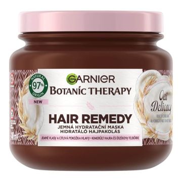 Garnier Botanic Therapy Hair Remedy Oat Delicacy Хидратираща маска за коса 340 мл