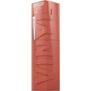 Maybelline Superstay Vinyl Ink Дълготрайно течно червило с блестящ ефект 105 Golden