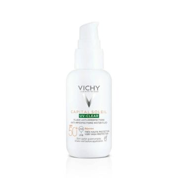 Vichy Capital Soleil UV-Clear SPF50+ Флуид против несъвършенства 40 мл