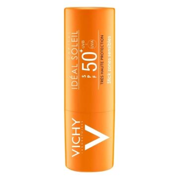 Vichy Capital Idéal Soleil Стик за защита на чувствителни зони SPF 50+ 9 гр