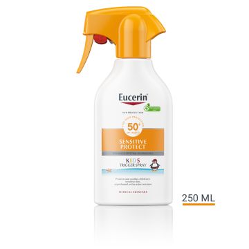 Eucerin Sensitive Protect Kids Слънцезащитен спрей за деца - помпа SPF50+ 250 мл