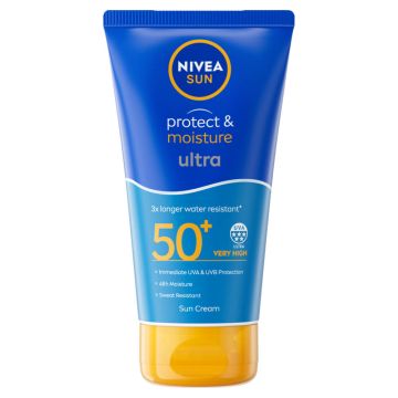 Nivea Sun Protect & Moisture Ultra SPF 50+ Слънцезащитен хидратиращ лосион 150 мл