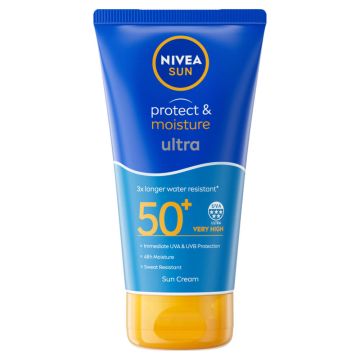 Nivea Sun Protect & Moisture Ultra SPF 50+ Слънцезащитен хидратиращ лосион 150 мл