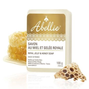 Savon au Miel et Gelee Royale Сапун с мед и пчелно млечице 100 г Abellie