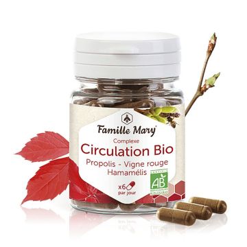 Circulation Bio Био комплекс за подобряване на кръвообращението х 60 капсули Famille Mary