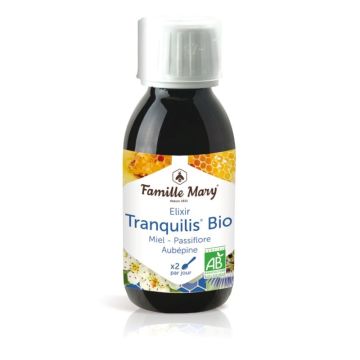Elixir Tranquilis Bio Био сироп с пчелен мед, пасифлора, глог 125 мл Famille Mary