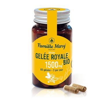 Gelee Royale Bio Био пчелно млечице 1500 мг х 60 капсули Famille Mary