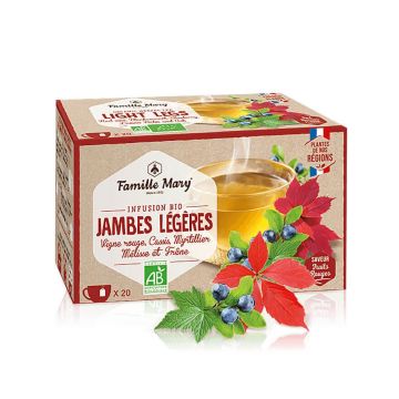 Jambes Legeres Чай за венозната система х 20 филтърни пакетчета Famille Mary