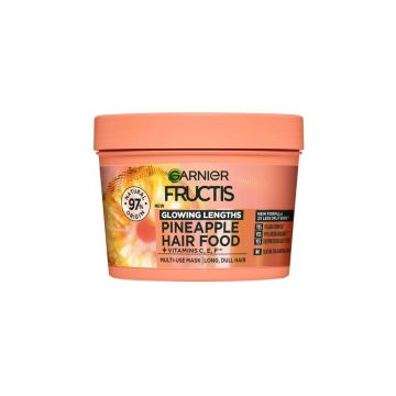  Garnier Fructis Pineapple Hair Food Маска за дълга коса без блясък с ананас 390 мл